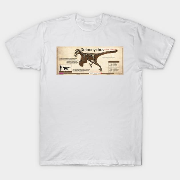 Deinonychus T-Shirt by tenebrae